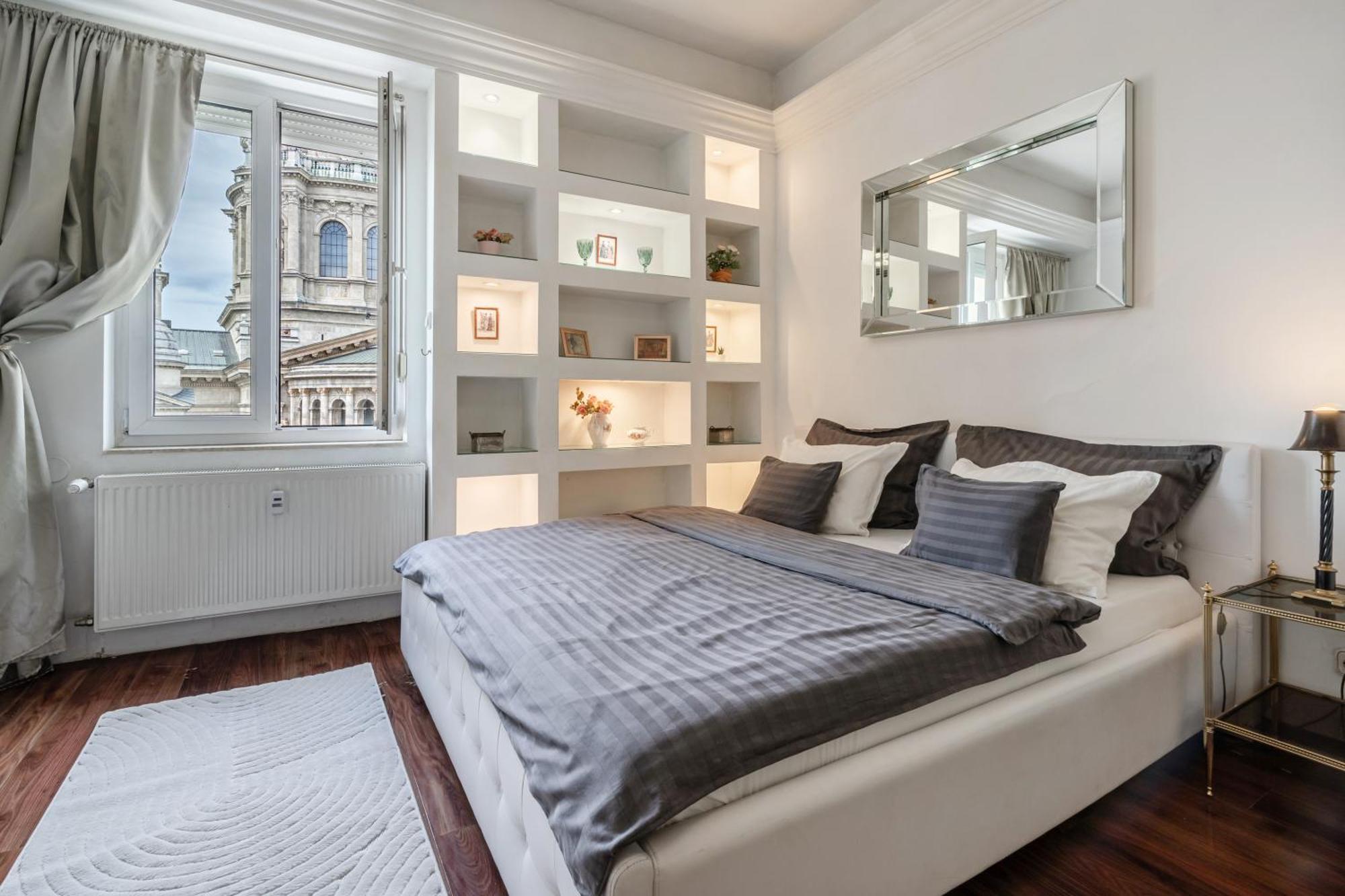 Basilica And Castle View Luxury Suite, Free Parking Reservation Needed Budapest Exteriör bild